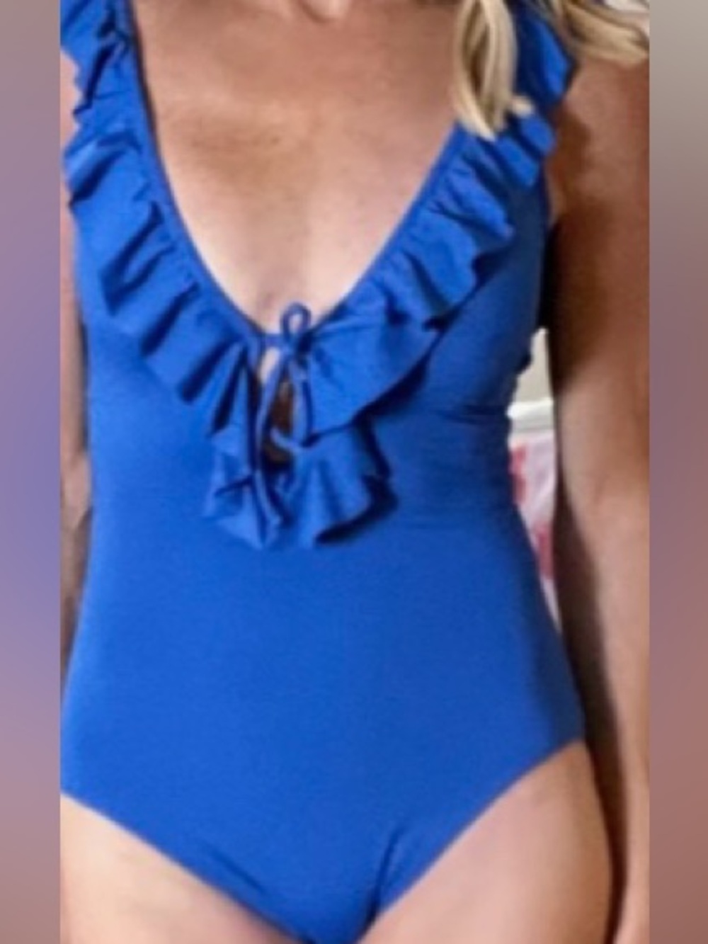 Loft Bech Ruffled One Piece Swimsuit - Picture 5 of 5